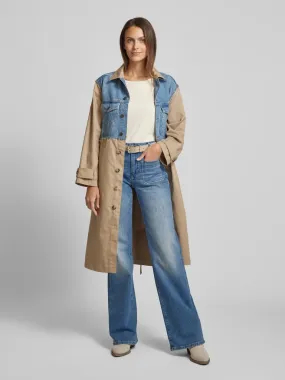 Soyaconcept T-shirt met ronde hals, model 'Babette' in offwhite